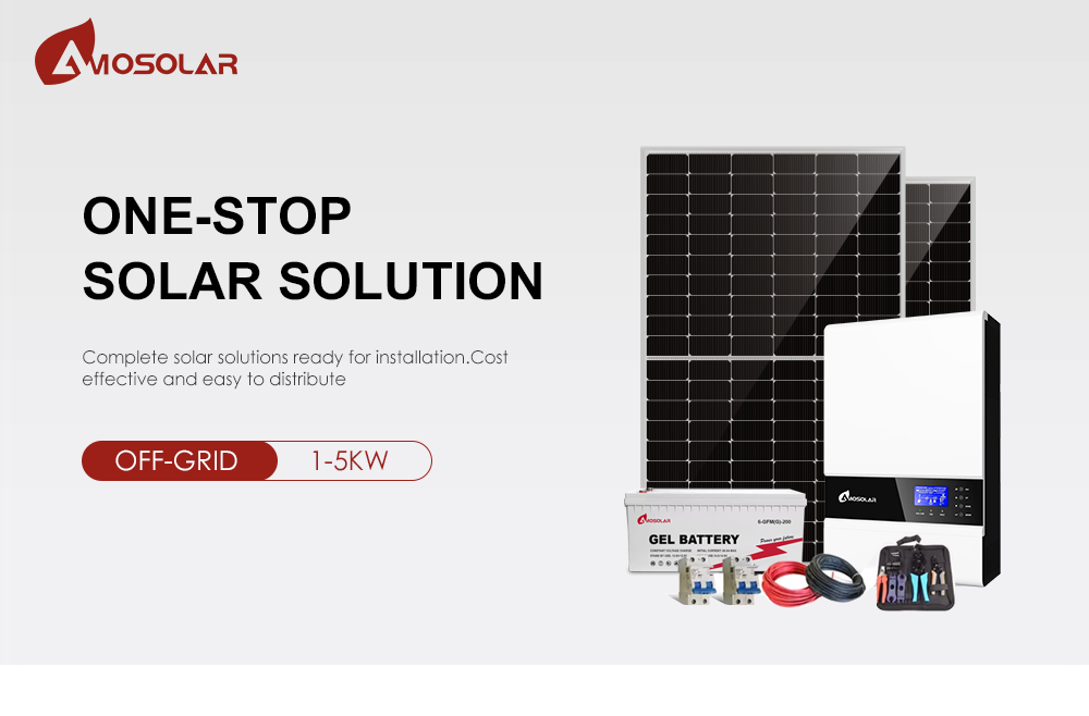 1.5kw 24 hours Work Time Off Grid Solar Power System for Home and Commercial Applications